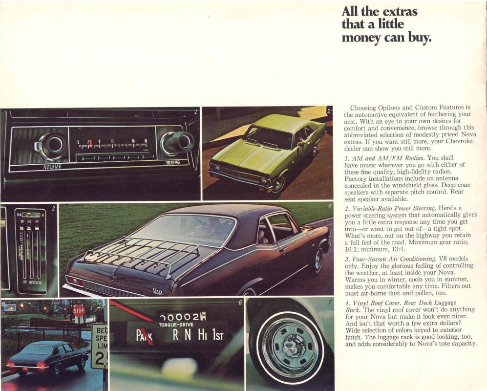 1971 Chevrolet Nova Brochure Page 8
